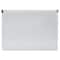 JAM Paper 4.5" x 6.5" Clear Plastic Zip Closure Envelopes, 12ct.